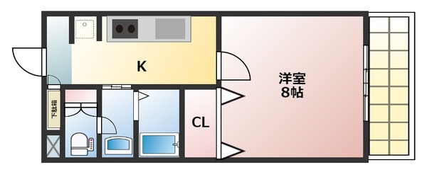 アグレアブルゴトウIIの間取り