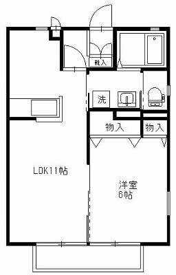 メテオール３の間取り