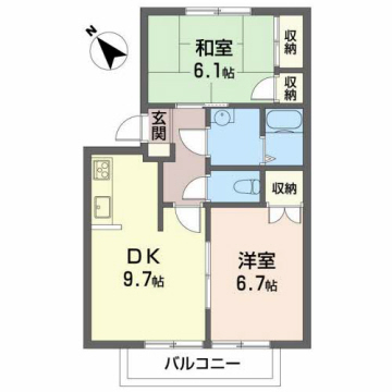 セントポーリアの間取り