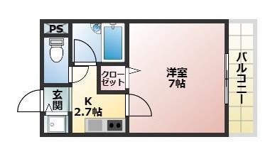 カマラード２４の間取り