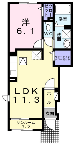 ラナの間取り