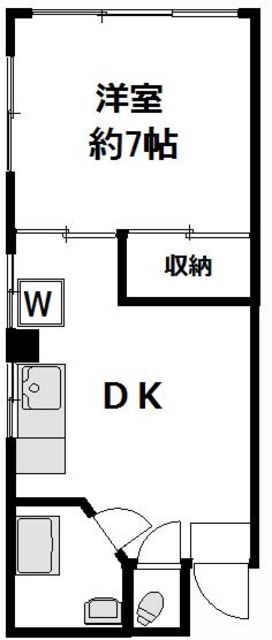 ミカドビルの間取り
