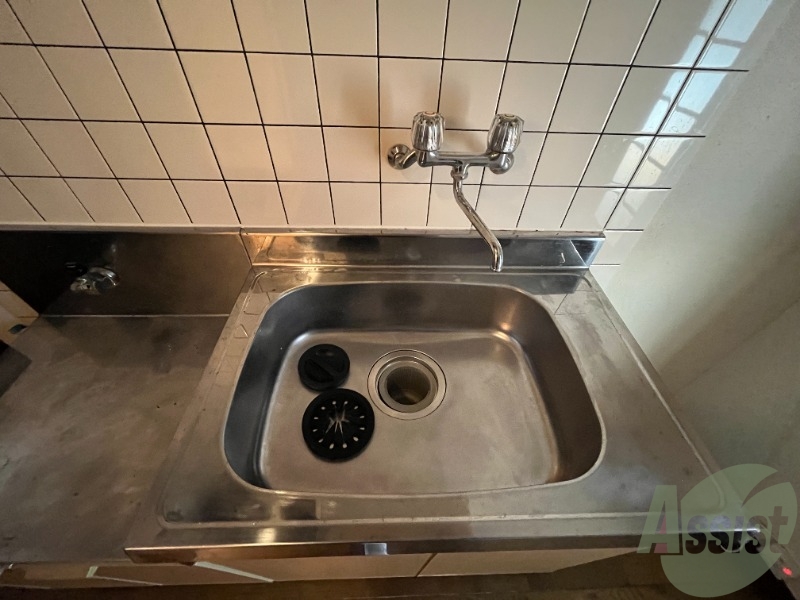 洗面設備　キッチンスペースのシンクです。ご確認くださいませ。