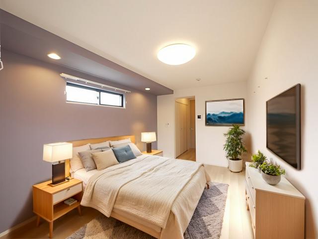 居室・リビング　CGで家具等を配置したもので家具等は含まれません