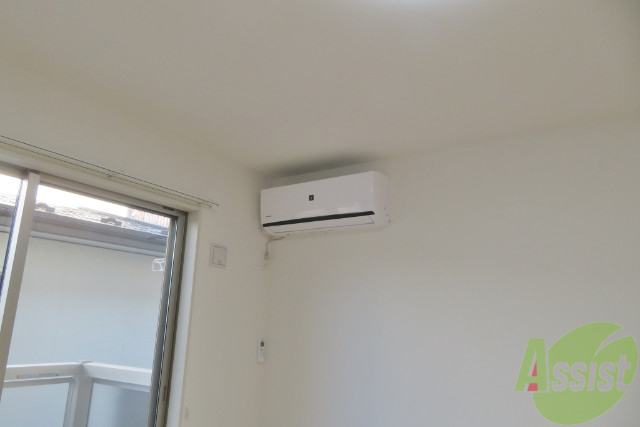 その他設備　エアコンも設置されているので、毎日の暮らしが快適になりますね