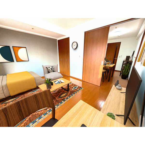 その他　707号室・1K(VR家具)