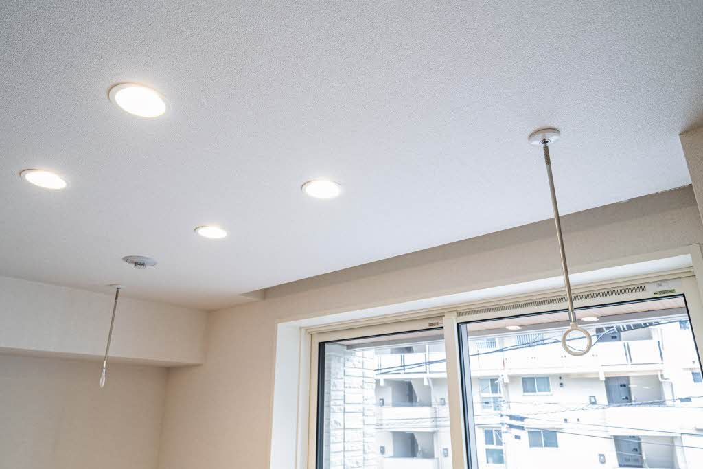 その他設備　室内物干し