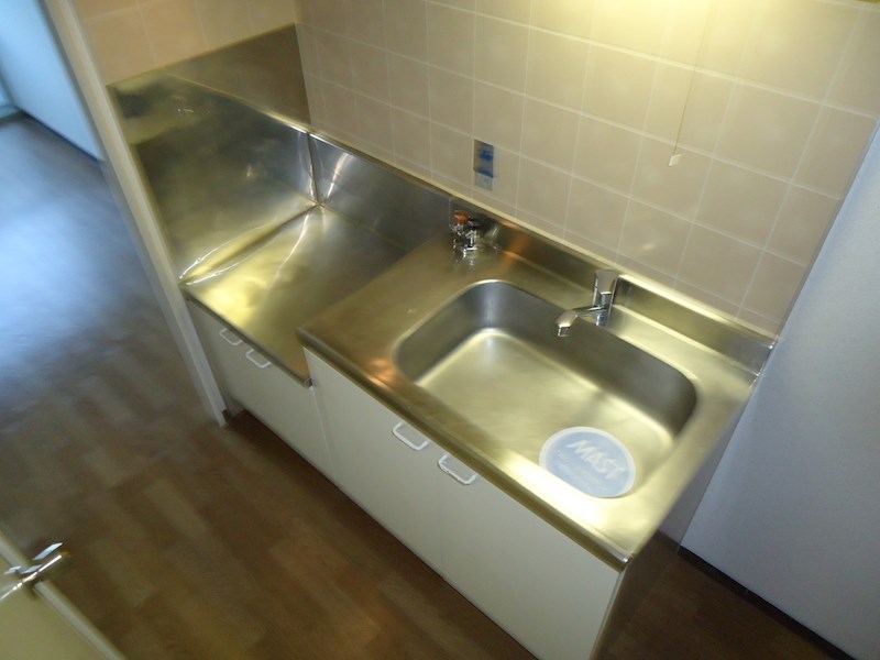 キッチン　2口ガスコンロ設置可能です