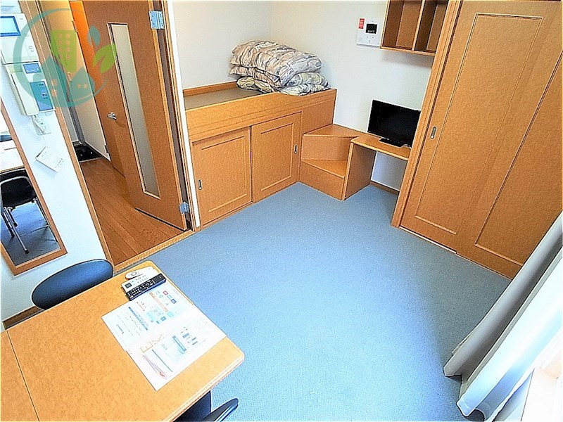 居室・リビング　レオパレスみかけ（家具・家電付、仲介手数料不要）