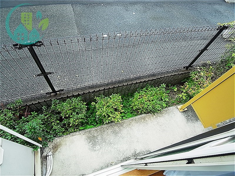 バルコニー　レオパレスみかけ（家具・家電付、仲介手数料不要）