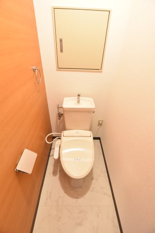 トイレ　同物件、別号室の写真です。