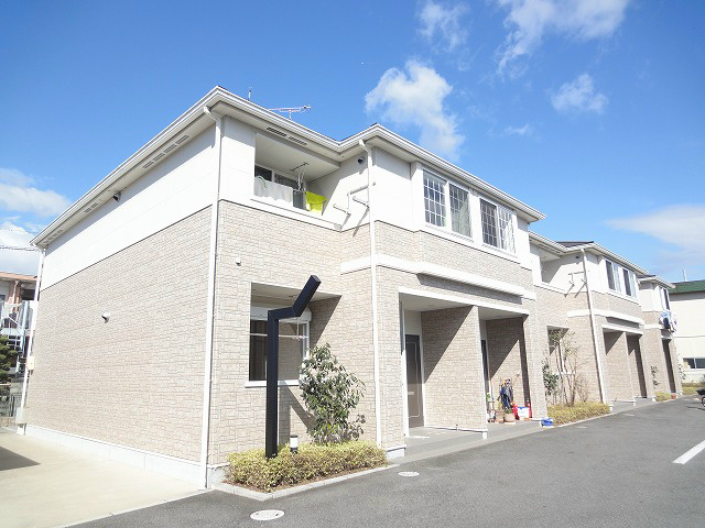 建物外観　可愛い外観が人気です。