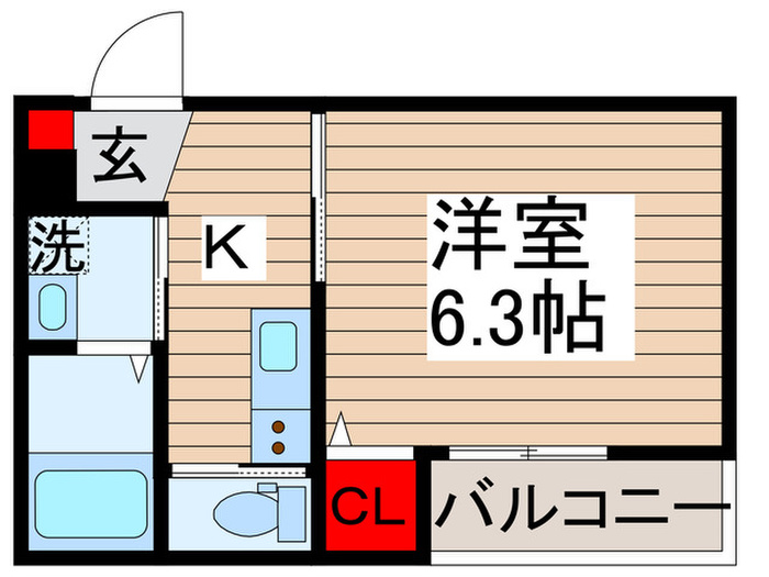 MELDIA行徳IIIの間取り写真