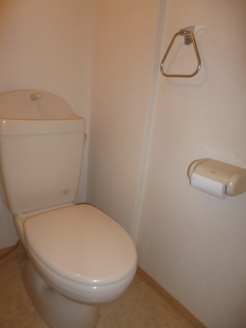 トイレ　落ち着いた色調のトイレです♪