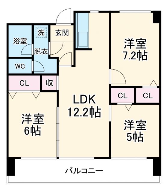 リアライズ木曽川の間取り写真