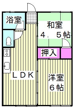 メゾン西青木の間取り写真