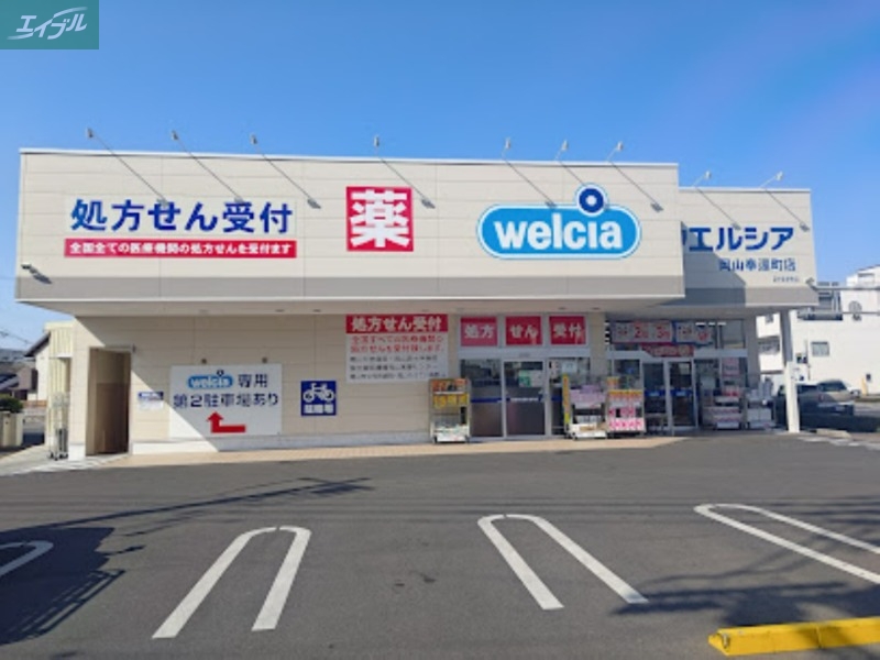 ドラックストア　ウエルシア岡山奉還町店（ドラッグストア）まで251m