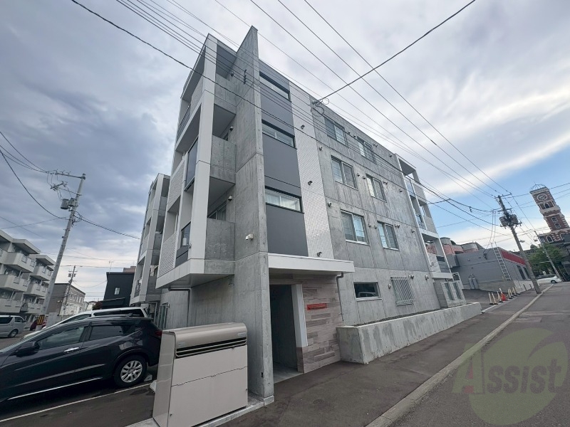 建物外観　札幌市西区宮の沢１条「ブランシャール宮の沢ＷＥＳＴ」