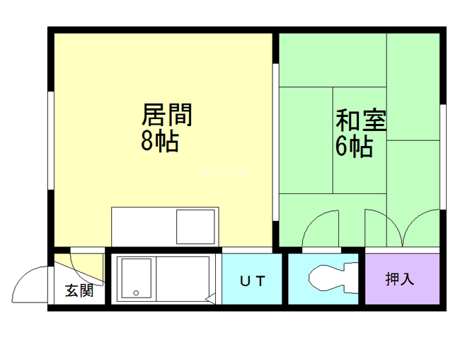 コーポ小野IIの間取り