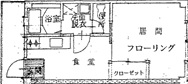 コーポKEIYOの間取り