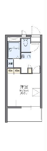 レオパレス大坪の間取り