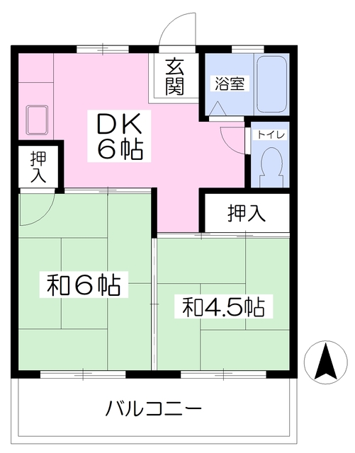 斎藤ハイツの間取り