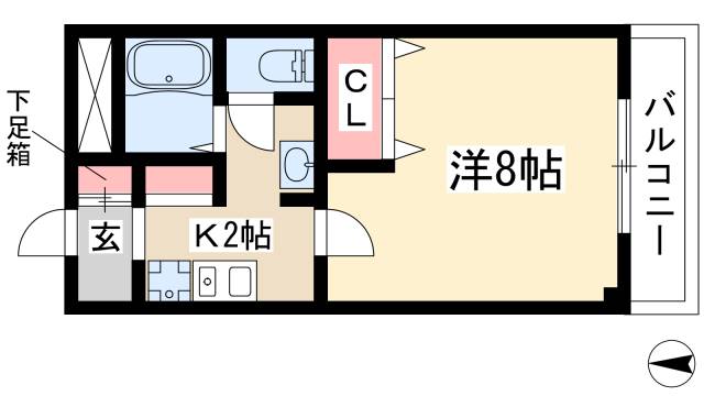 メゾンド春の間取り