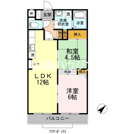 ロワール赤塚の間取り