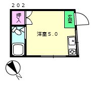 東京都品川区小山台１（アパート）の賃貸物件の間取り