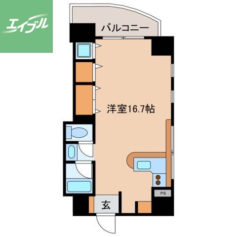 ドエル梁川の間取り