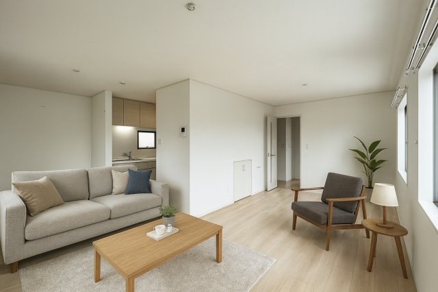 居室・リビング　※家具・小物類はイメージです。