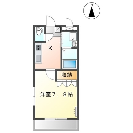 シャンテ・イナバの間取り