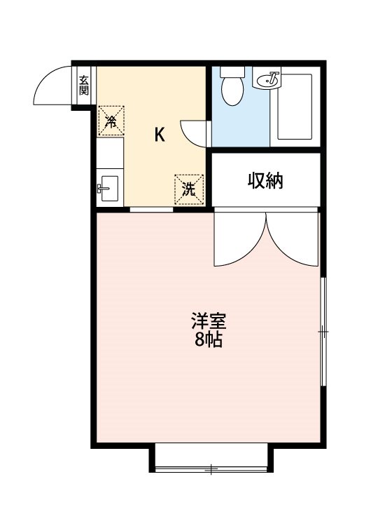 サンリッチ72の間取り