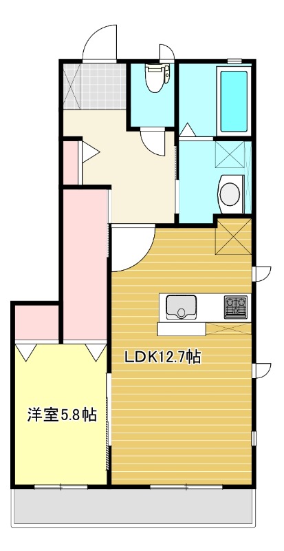 【ステラ―トの間取り】