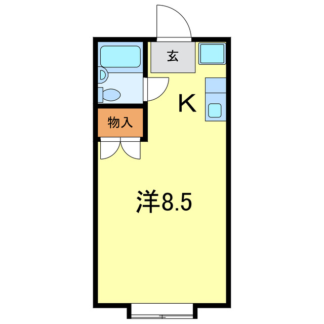 クレストコートＣの間取り