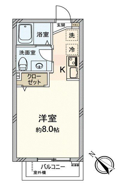 メゾン・ド・ソレイユ日吉Iの間取り