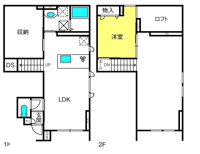 ベアメゾンの間取り