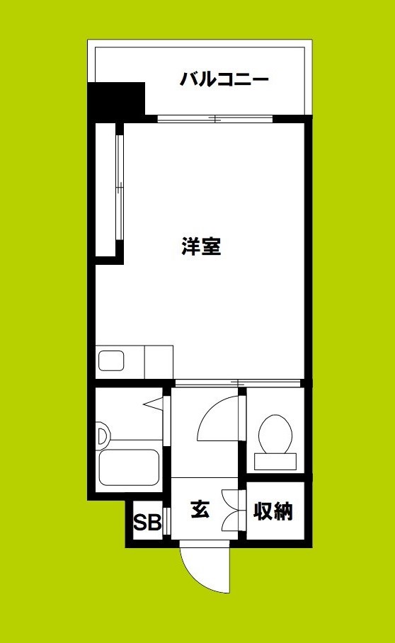 サンキャドマスMinami・堀江の間取り