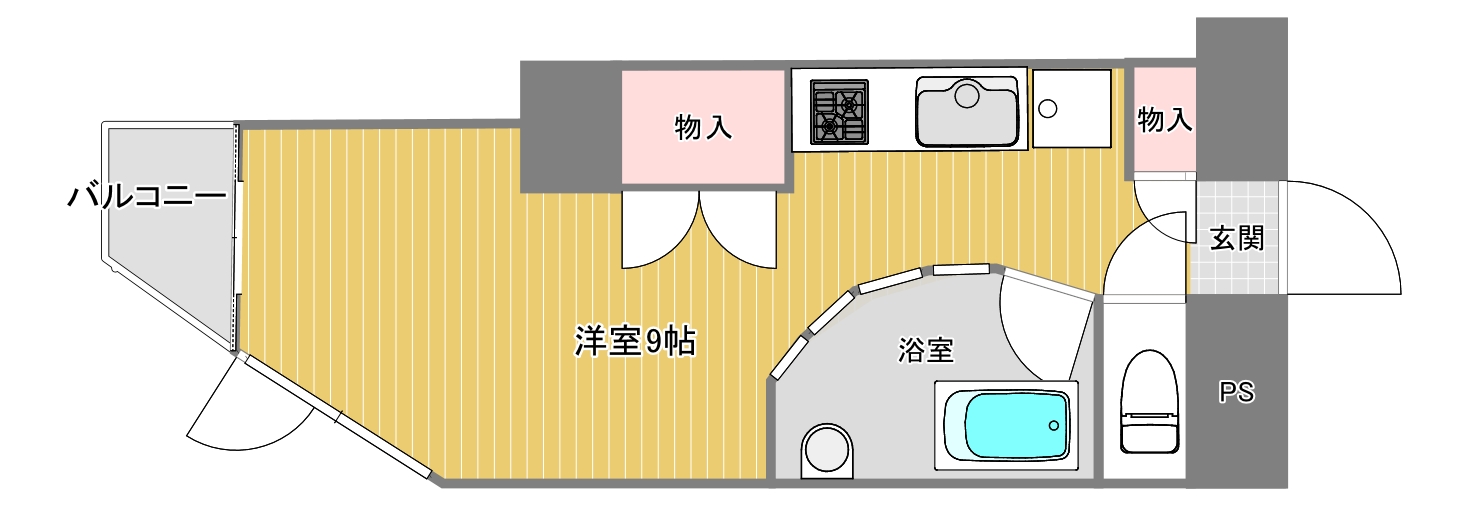 仙台リエゾンの間取り