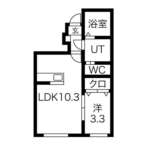 Var(ヴァ―ル)の間取り