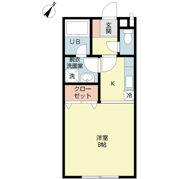 αＮＥＸＴ高崎第８の間取り