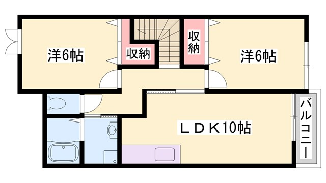 フレッサ　プラードの間取り