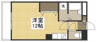 倉敷市美和のマンションの間取り