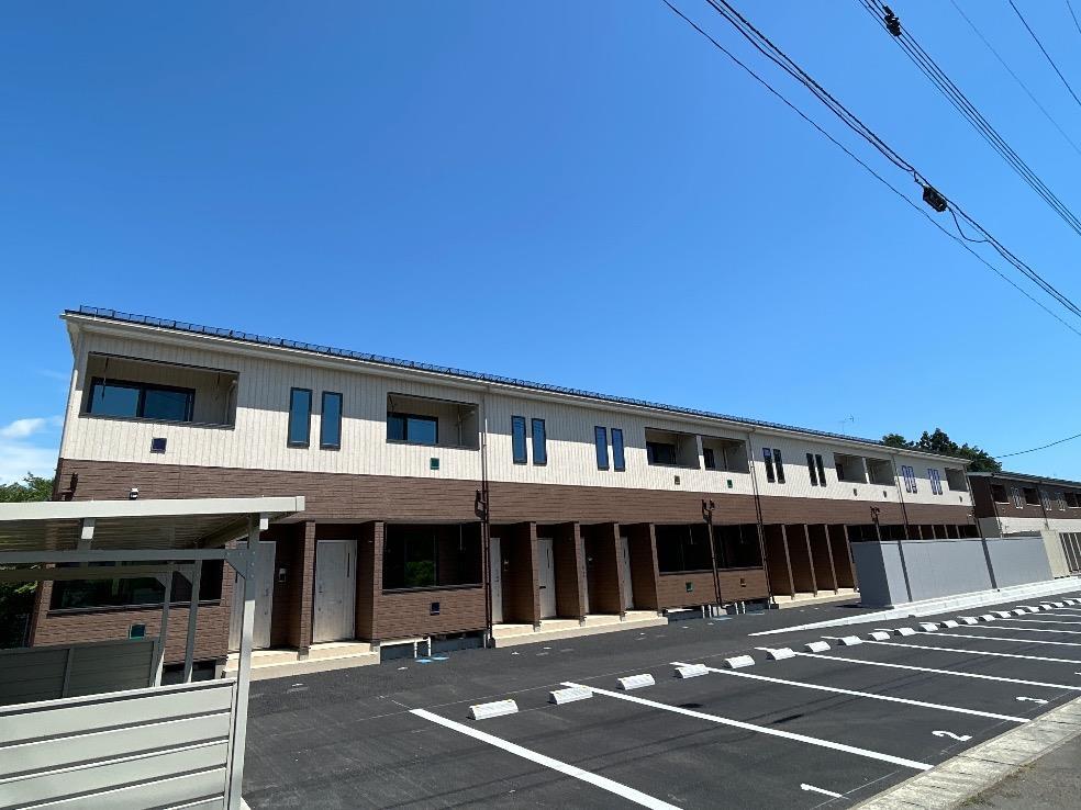 【アスガルドA棟の建物外観】