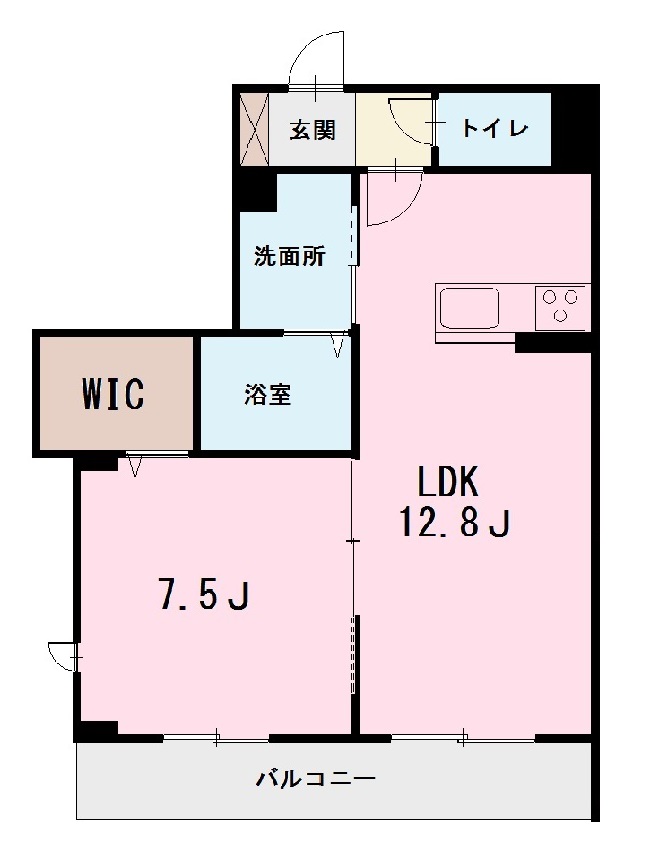 サニーヴィラフジの間取り