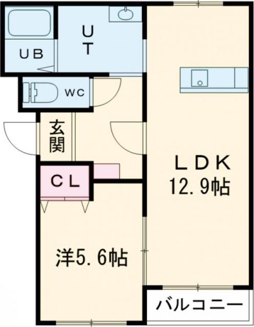 ポポラートIIIの間取り