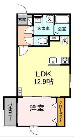 MOCRAFT新川崎の間取り