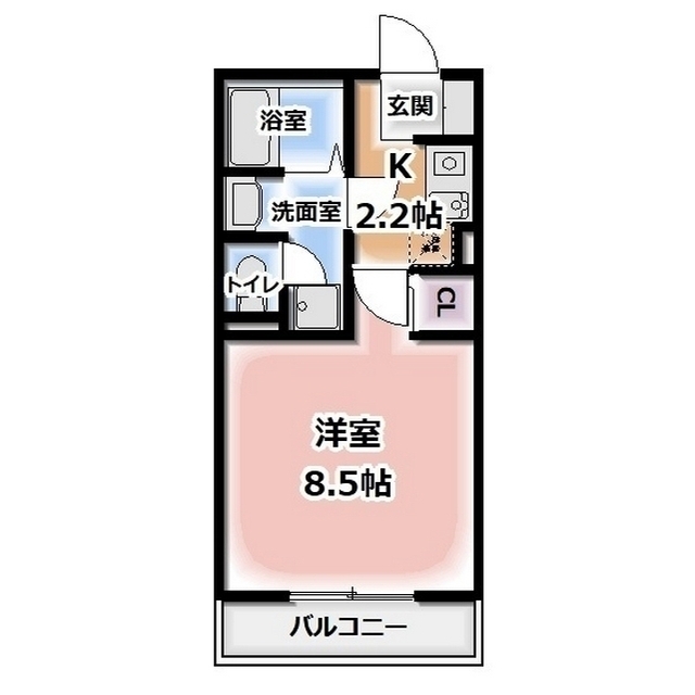 コーストヴィレッジIの間取り