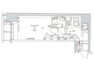 ブレシア銀座イーストの間取り