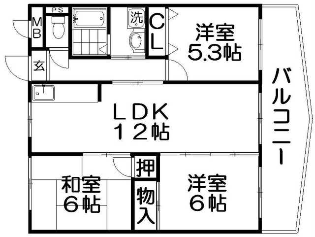 プランドールの間取り